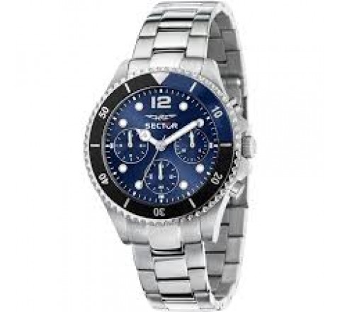 RELOJ SECTOR CAJA 39MM Y ARMIS ACERO ESFERA AZUL R3253161047