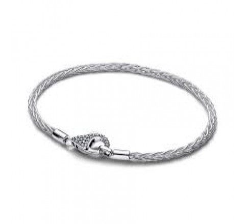 PULSERA PANDORA PLATA CADENA ESPIGA 594462C01-19