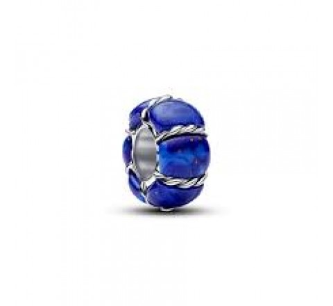 CHARM PANDORA PLATA BOYA MARITTIMA AZUL 794693C01