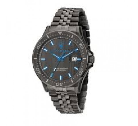 RELOJ MASERATI ACERO GRIS CAJA 44MM AGUJAS AZUL R8853154003
