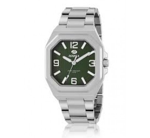 RELOJ MAREA CAJA Y ARMIS ACERO ESFERA VERDE B54295/1