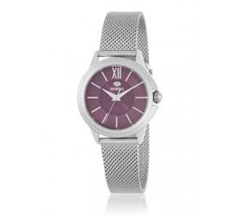 RELOJ MAREA CAJA Y ARMIS ACERO ESFERA LILA B54292/3