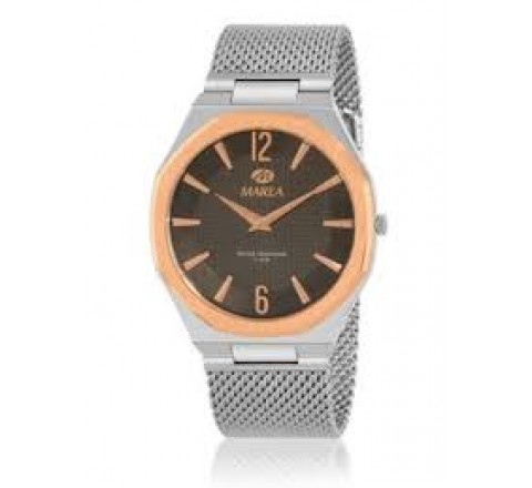 RELOJ MAREA CAJA BICOLOR ROSADA ARMIS ACERO B54309/4