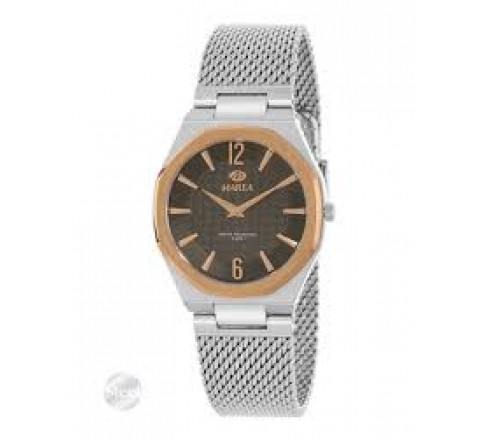 RELOJ MAREA CAJA ACERO BICOLOR ROSADO ARMIS ACERO B54310/4