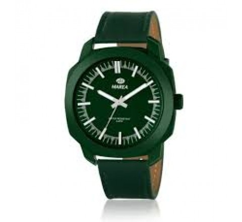 RELOJ MAREA CAJA ACERO VERDE CORREA PIEL VERDE B41449/4
