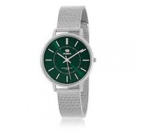 RELOJ MAREA CAJA Y ARMIS ACERO ESFERA VERDE B41333/6
