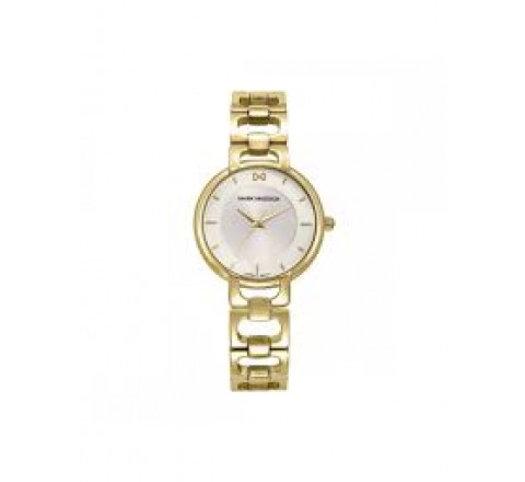 RELOJ MARK MADDOX CAJA ARMIS ACERO DORADO REDONDO MM1035-17