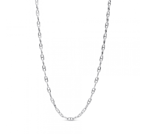 CADENA PANDORA PLATA ANCLA 393899C00-55