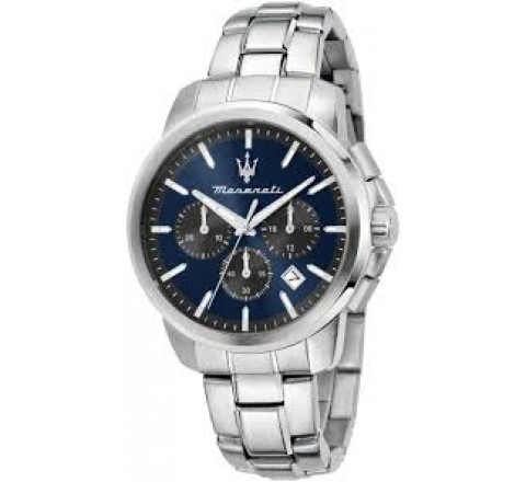RELOJ MASERATI CAJA Y ARMIS ACERO 42MM AZUL R8873621051
