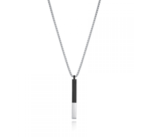 COLLAR VICEROY ACERO Y ACERO NEGRO 14216C01010