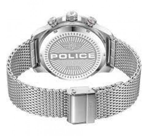 RELOJ POLICE CAJA Y ARMIS ACERO ESFERA NEGRA PEWJG0006504