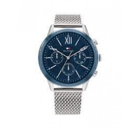 RELOJ TOMMY HILFIGER CAJAY ARMIS ACERO BISEL AZUL 1710524