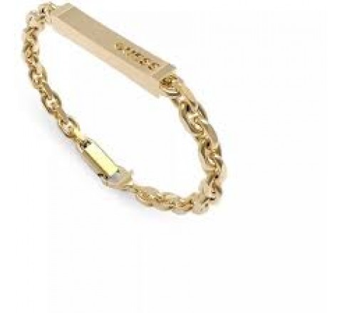 PULSERA GUESS ACERO DORADO ESLABONES JUXB03000JWYGS