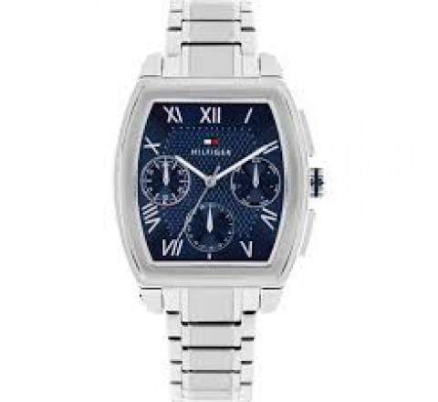 RELOJ TOMMY  HILFIGER CAJA Y ARMIS ACERO ESFERA AZUL 1710763
