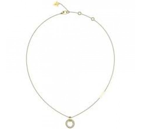 GARGANTILLA GUESS ACERO DORADO REDONDO CIRC JUBN03159JWYGT-U