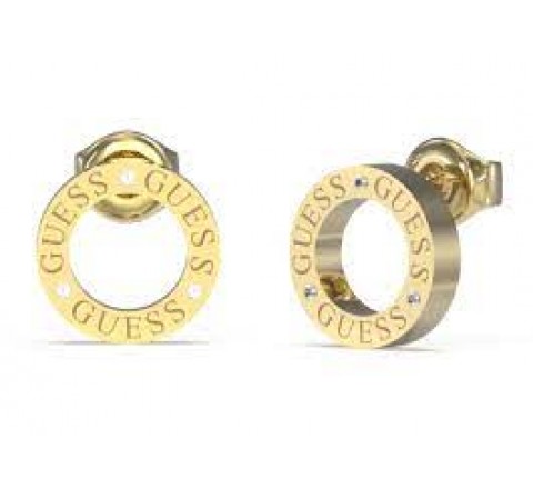 PENDIENTES GUESS ACERO DORADO REDONDO JUBE03173JWYGT-U