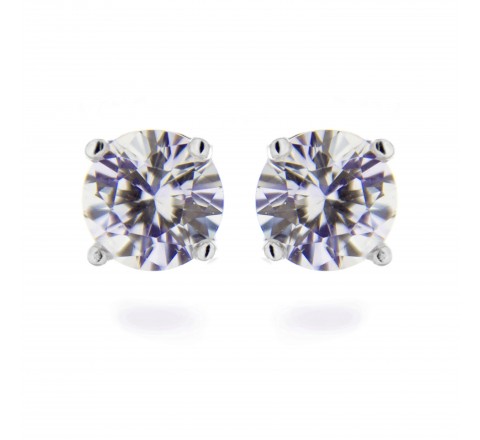 PENDIENTES LUXENTER PLATA CIRCONITA GARRAS EH1380000