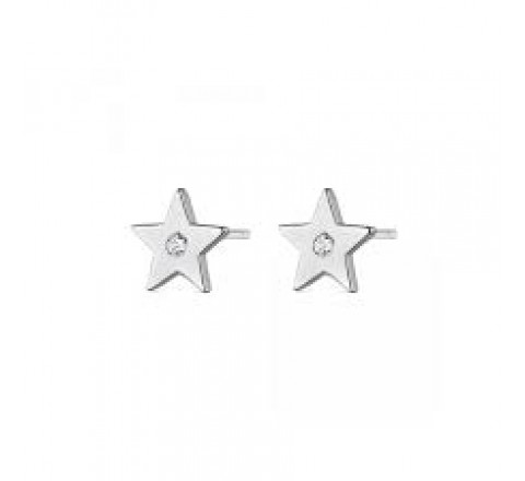 PENDIENTES PLATA ESTRELLA DE 8MM CON CIRCONITA 9111469