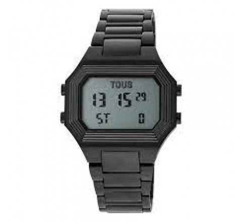 RELOJ TOUS CAJA Y ARMIS ACERO NEGRO DIGITAL 200351029
