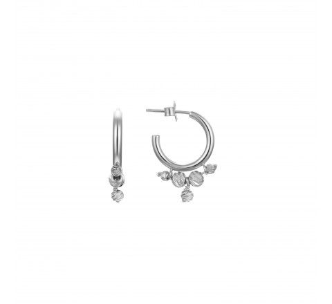 PENDIENTES LUXENTER PLATA ARO BOLITAS COLGANDO EXA476CR0000