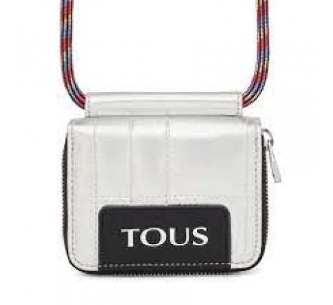 MONEDERO M TOUS EMPIRE PADDED PLATA 2001785655 295902086