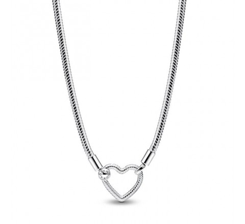 COLLAR PANDORA HEBILLA DE CORAZON 45CM 393377C00-45