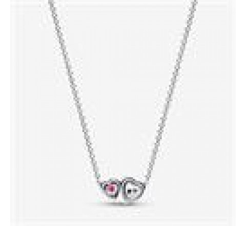 COLLAR PANDORA HALO CORAZONES 393632C01-45