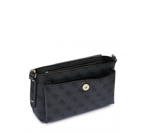 BOLSO GUESS BRENTON COAL LOGO HWLG9648190