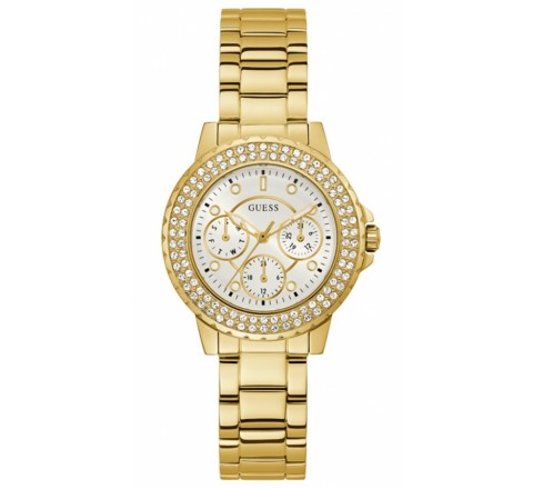 RELOJ GUESS ACERO DORADO Y CIRCONITAS GW0410L2