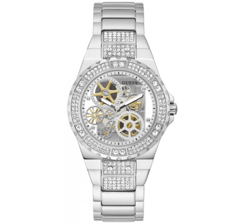 RELOJ GUESS ACERO CIRCONITAS REVEAL GW0302L1