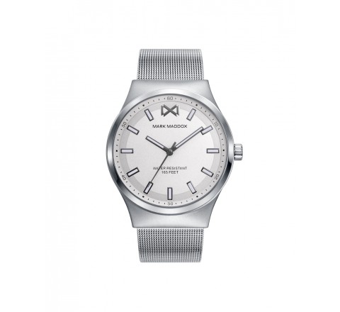 RELOJ MARK MADDOX CAJA Y ARMIS ACERO ESTERILLA HM0120-17