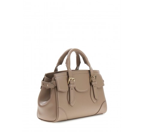 BOLSO GUESS SOFIA SMALL SATCHEL MARRON HWDIAAP6236 ATA