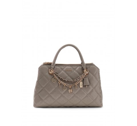 BOLSO GUESS LIBBY 2 COMP SATCHEL HWGG9912060 DRT