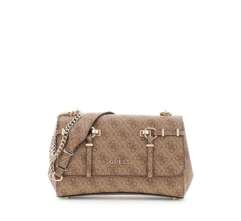 BOLSO GUESS LEONA LOGO CONVRTBL XBODY FLAP HWSG9917210 LTL