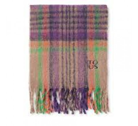 BUFANDA TOUS 250X38 OLYMPE CHECK TOPO 2001791047 295902240