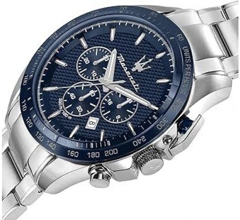 RELOJ MASERATI CAJA 45MM ARMIS ACERO ESF AZUL R8873612043