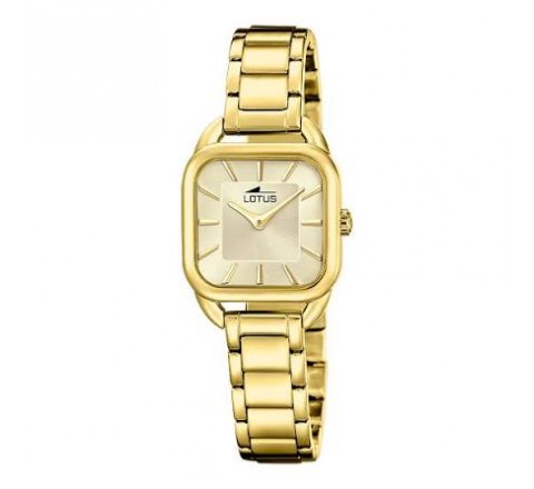 RELOJ LOTUS SEÑORA CHAPADO MAS PULSERA 19021/1