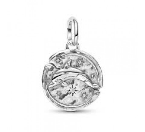 CHARM PANDORA PLATA MEDALLON DELFIN 794807C01