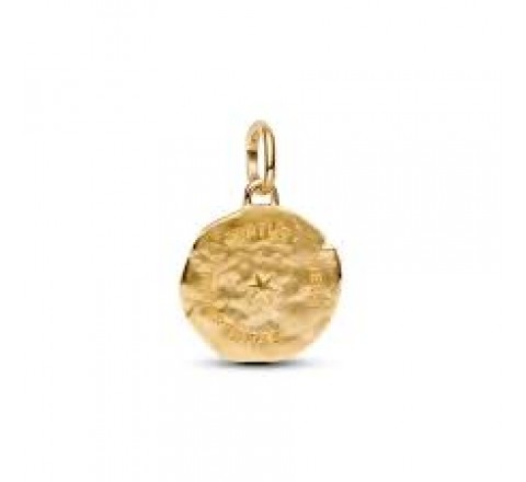 CHARM PANDORA PLATA DORADA MEDALLON TRIGO 764804C01