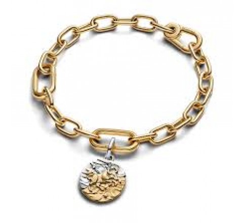 CHARM PANDORA PLATA BICOLOR ZODIACO TAURO 764986C01
