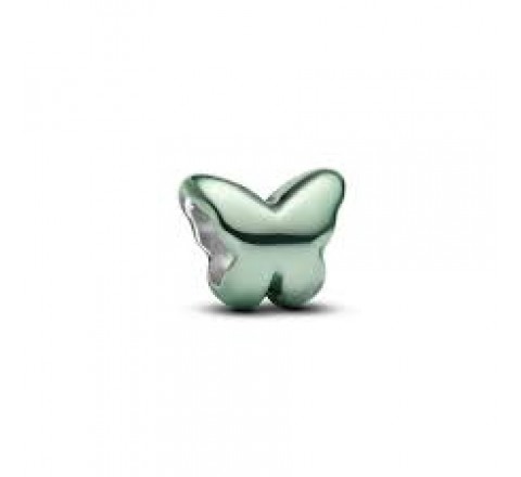 CHARM PANDORA PLATA MINI MARIPOSA VERDE 794783C01