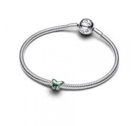 CHARM PANDORA PLATA MINI MARIPOSA VERDE 794783C01