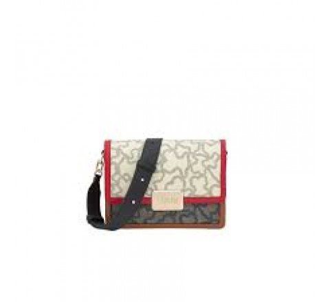 BANDOLERA M KAOS ICON BEIGE-NEGRO 2002462002