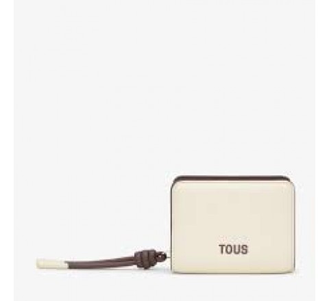 BILLETERA M TOUS DOBLE NEW DORP BEIGE-MARRON 2002468303