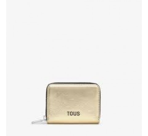 MONEDERO M TOUS NEW DORP DORADO 2002468456