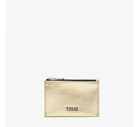 MONEDERO TARJETERO TOUS NEW DORP DORADO 2002468556