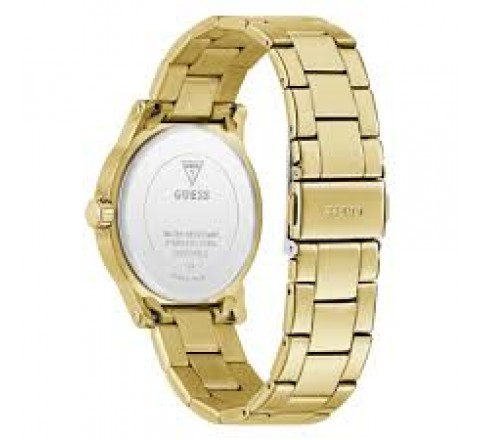 RELOJ GUESS ACERO DORADO REDONDO CIRCONITAS GW1105L2