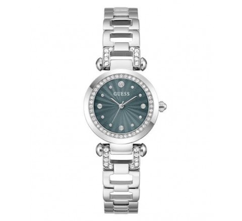 RELOJ GUESS ACERO REDONDO CIRCONITAS GW0869L5