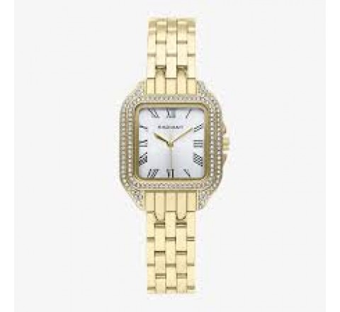 RELOJ RADIANT CAJA Y ARMIS DORADO CIRCONITAS RA658202