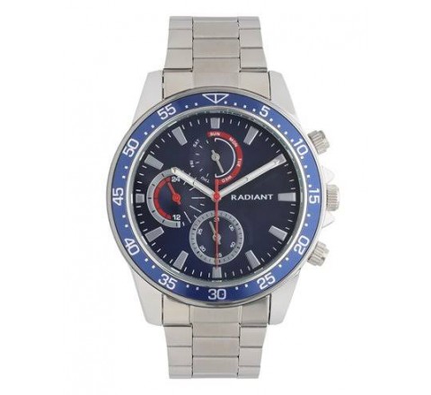 RELOJ RADIANT CAJA Y ARMIS ACERO ESFERA AZUL RA696702